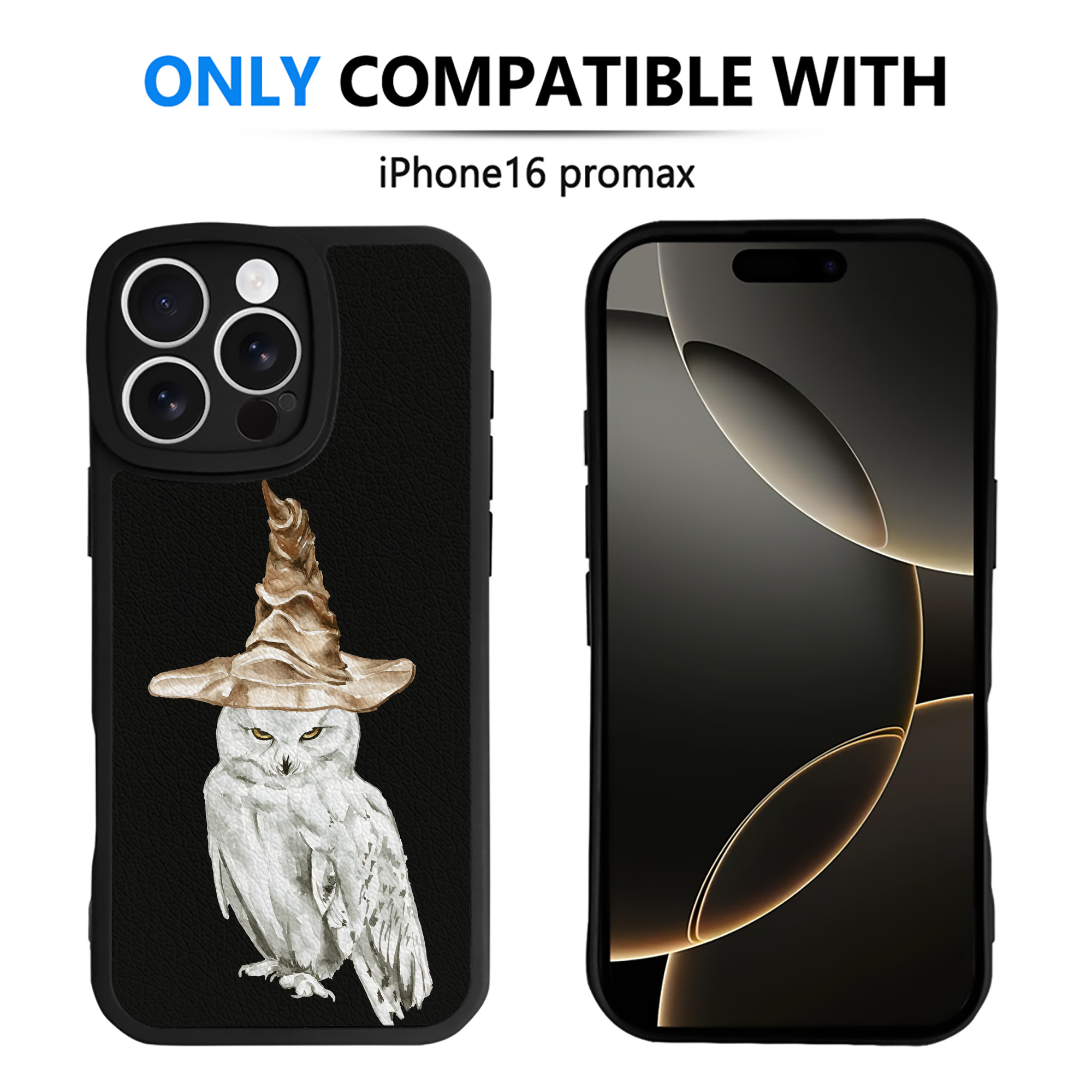 （画像用） Harry Potter ハリー・ポッターシリーズ 【iPhone 16シリーズ対応】シリコンスマホケース（レザー調） 材質：シリコン